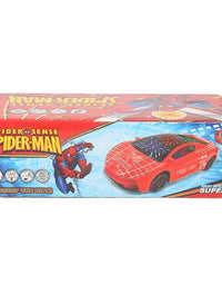 Spiderman Bump & Go Car With 3D Lights & Sound Toy For Kids

