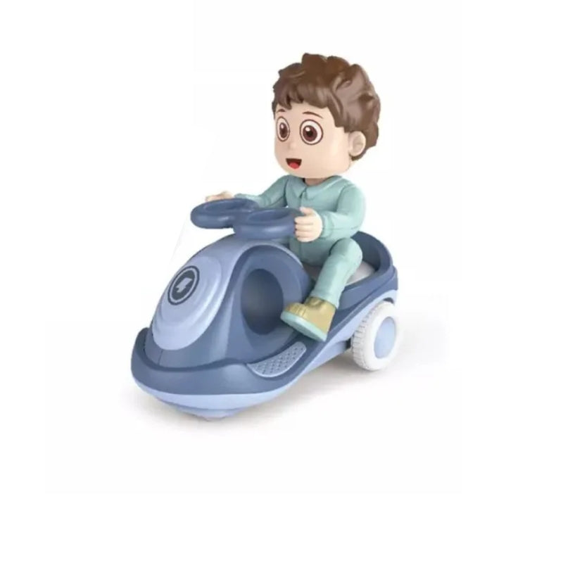 Mini Cartoon Swing Car For Kids
