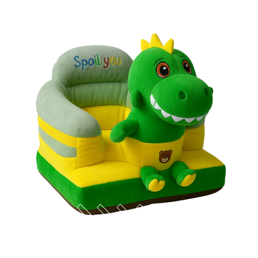 Green Dragon Baby Sofa Seater Soft Plush Support Chair for Babies & Toddlers