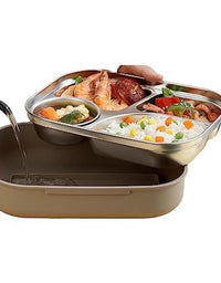 Leek Proof Stainless Steel Lunch Box - 2549
