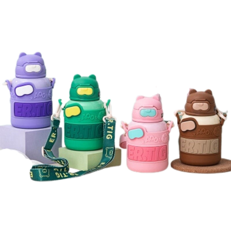 Adorable Teddy Bear Designed Water Bottle For Kids (SL-2241)