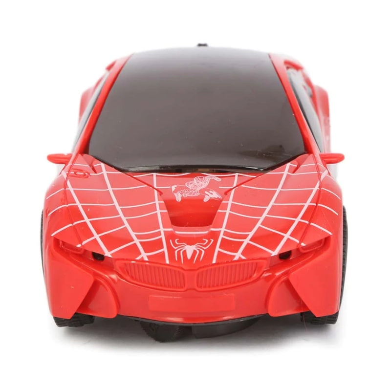 Spiderman Bump & Go Car With 3D Lights & Sound Toy For Kids
