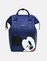 Hello Mickey Mouse Maternity Diaper Backpack - Blue
