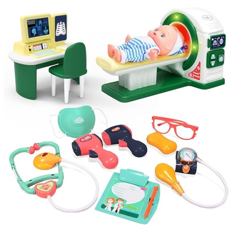 Electric CT Scan Machine Doctor Set