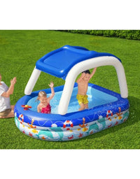 Bestway -  Sea Captain Shaded Family Pool For Kids (7x61x52) (54370)
