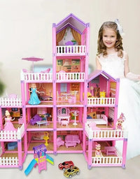 DIY Assemble Dream Castle Playset For Girls (149pcs)
