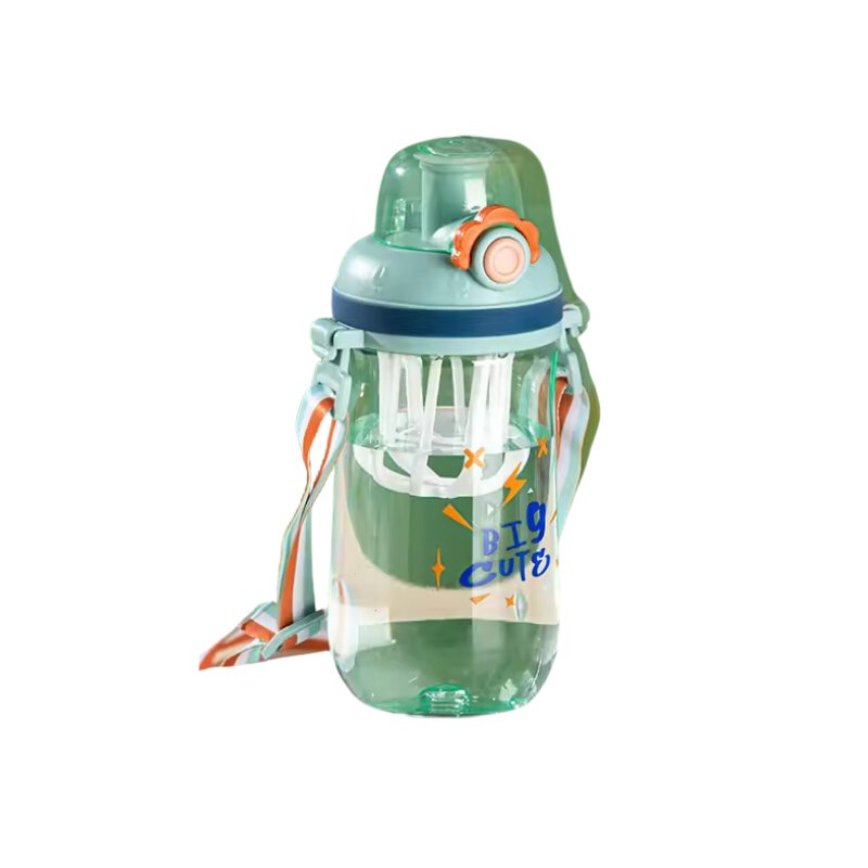 Big Cute Transparent Water Bottle For Kids