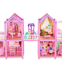 DIY Assemble Dream Castle Playset For Girls (149pcs)
