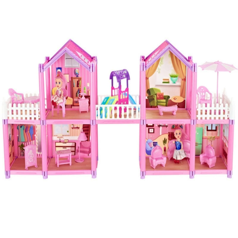 DIY Assemble Dream Castle Playset For Girls (149pcs)