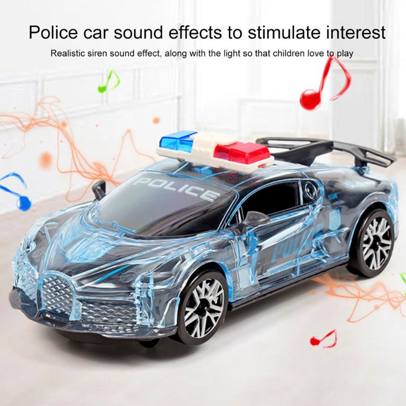 Police Universal Car With Light And Sound