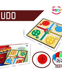 Magnetic Ludo Brain Game With Traditional Board
