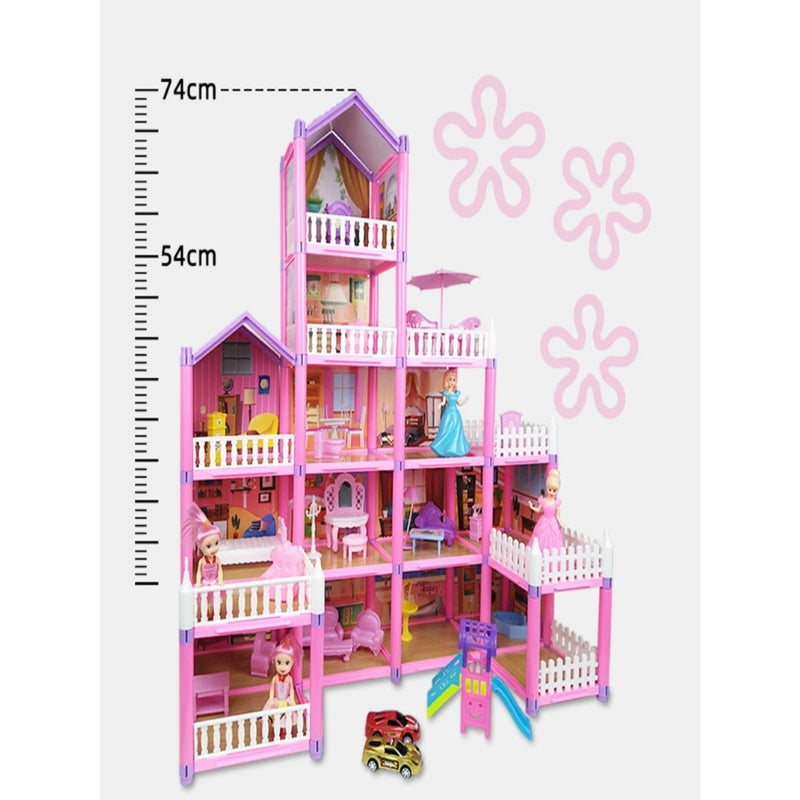 DIY Assemble Dream Castle Playset For Girls (149pcs)