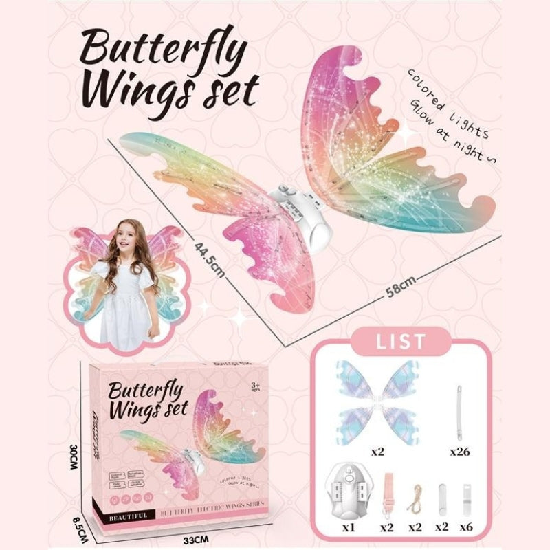 Light Music Electric Children's Butterfly Wings Moving