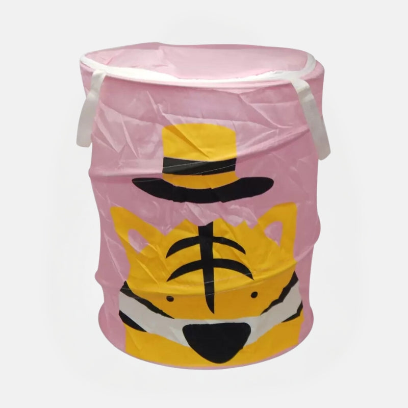 Tiger Laundry Basket - Yellow