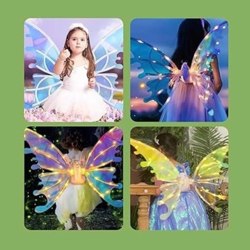 Light Music Electric Children's Butterfly Wings Moving