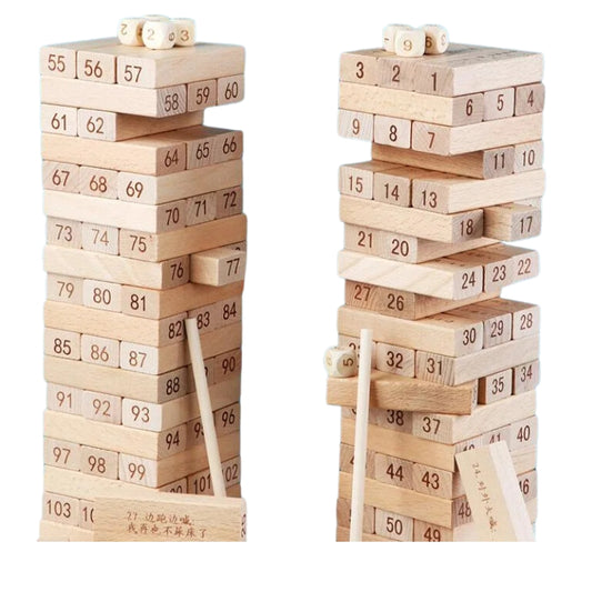 Wooden Stacking Blocks Toy For Kids