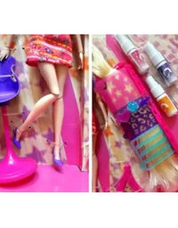 Barbie Fashionable Hair Dyeing Color Set With Accessories
