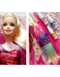 Barbie Fashionable Hair Dyeing Color Set With Accessories
