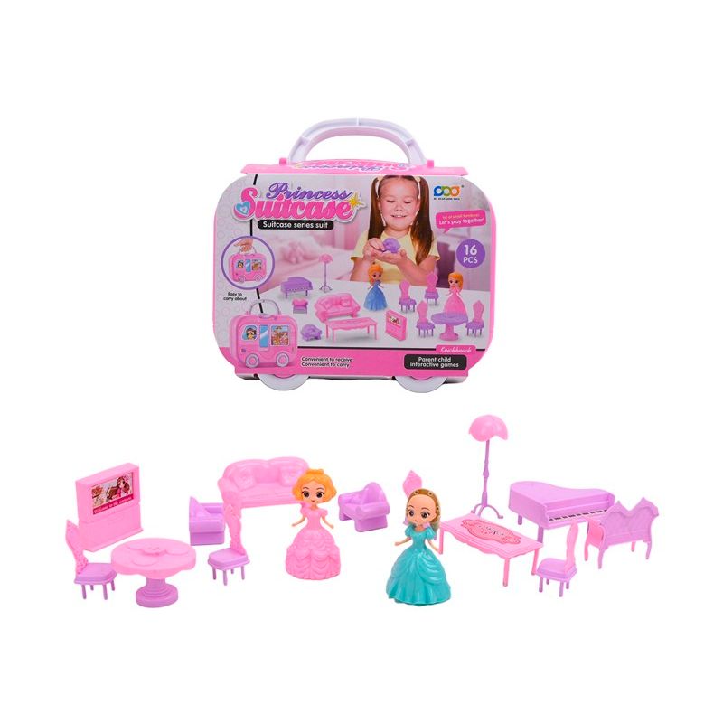 Furniture Set Suitcase Toy