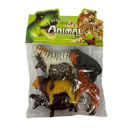 Safari Big Jungle Animal Toys – Realistic Wildlife Adventure for Kids (Assorted)