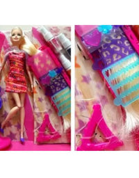 Barbie Fashionable Hair Dyeing Color Set With Accessories
