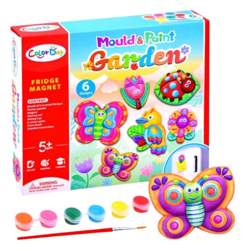 Creative Mould & Paint Garden Kit – DIY Craft Set for Kids