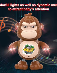 It's Beast Electric Monkey Toy With Music And Dynamic Light For Kids
