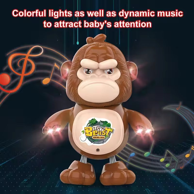 It's Beast Electric Monkey Toy With Music And Dynamic Light For Kids