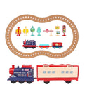 Battery Operated Train Set With Railway Kit Toy For Kids