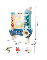 Sy 2 in 1 Block Brain Puzzle Game Early Education Toy For Kids
