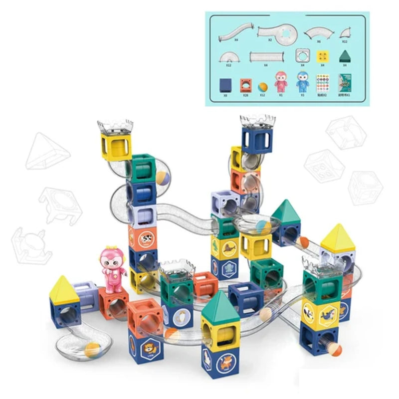 Magic Magnetic Blocks Playset For Kids