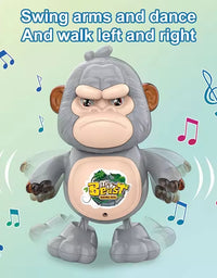 It's Beast Electric Monkey Toy With Music And Dynamic Light For Kids
