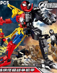 Lego Spiderman Vs Venom Building Block Set
