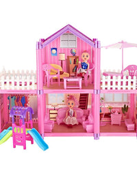 Dream Castle Doll House Playset Toy for Girls
