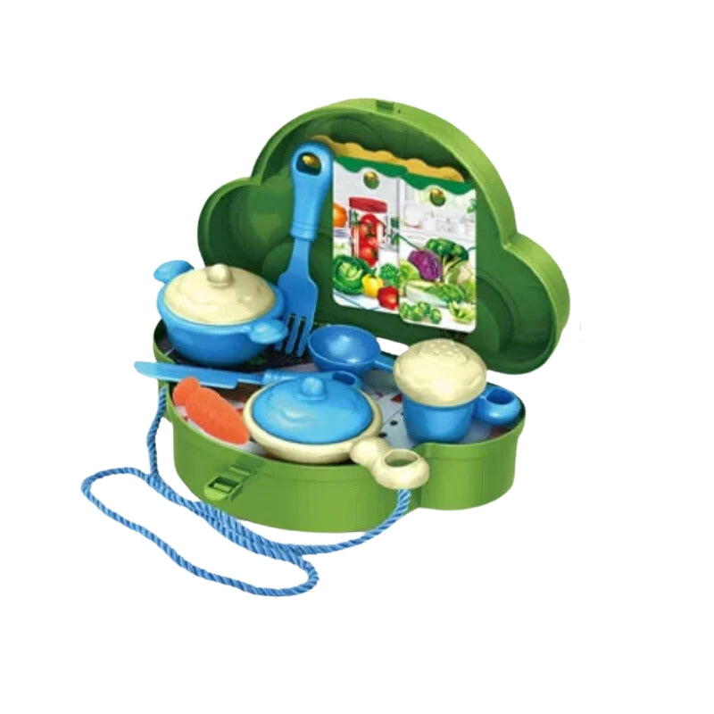 Kitchen Briefcase Playset For Kids