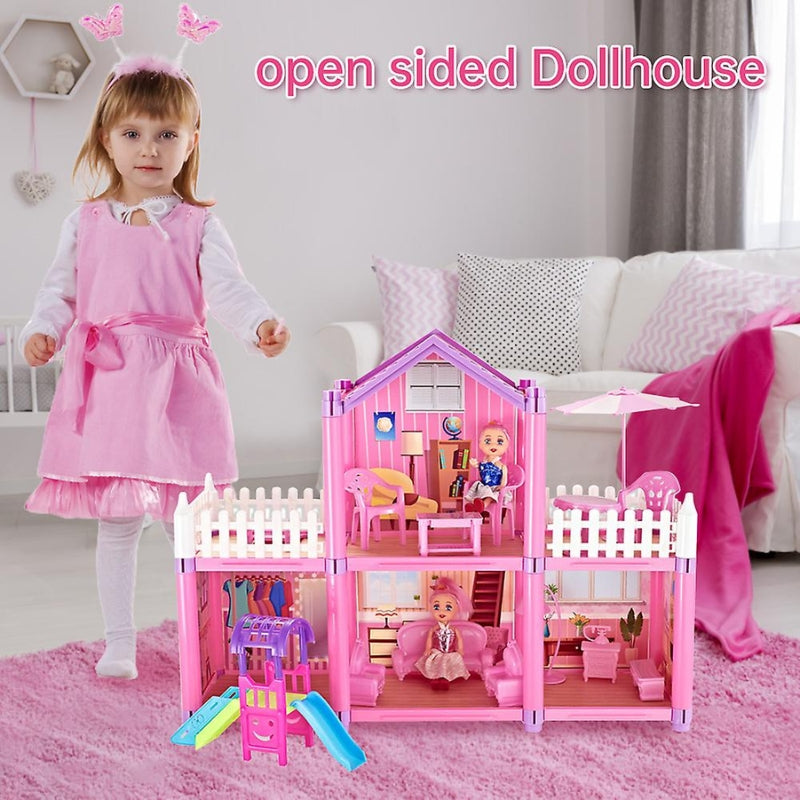 Dream Castle Doll House Playset Toy for Girls