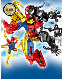 Lego Spiderman Vs Venom Building Block Set

