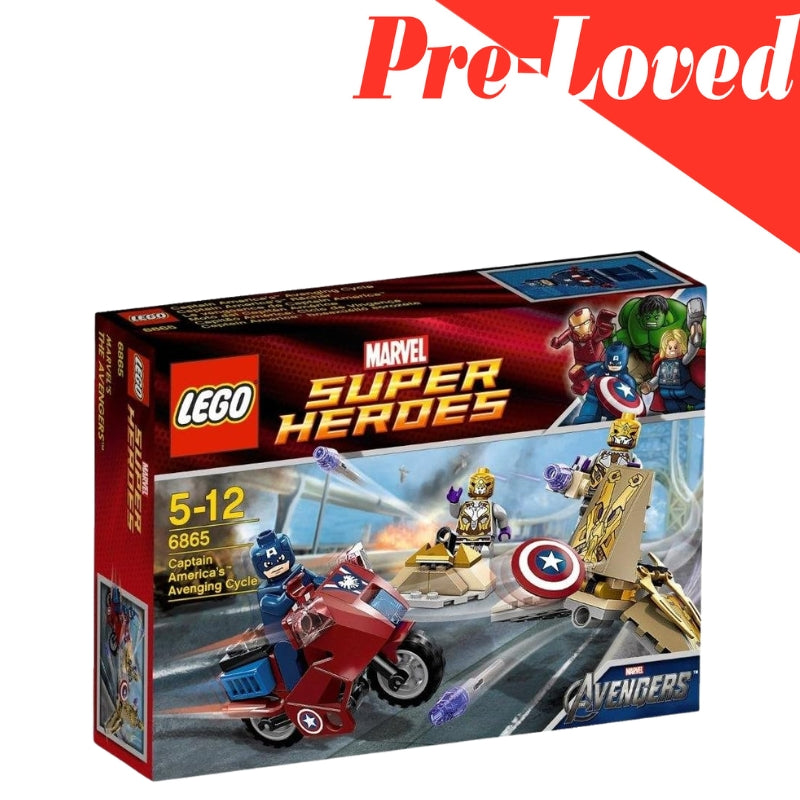 LEGO Captain Americas Super Heroes Avenging Cycle 6865