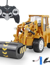 Remote Control Excavator Bulldozer Wood Grabbing Machine With Battery
