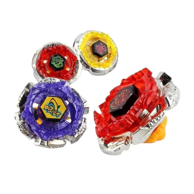 4 in 1 Metal Assemble Gyro Beyblade Toy For Kids