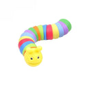 Rainbow Caterpillar Decompression Toy- Fun Stress Relief For All Ages