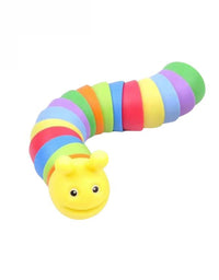 Rainbow Caterpillar Decompression Toy- Fun Stress Relief For All Ages
