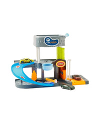 Car Washing Station Set With Light & Music Toy For Kids
