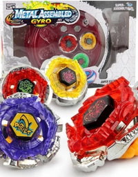 4 in 1 Metal Assemble Gyro Beyblade Toy For Kids
