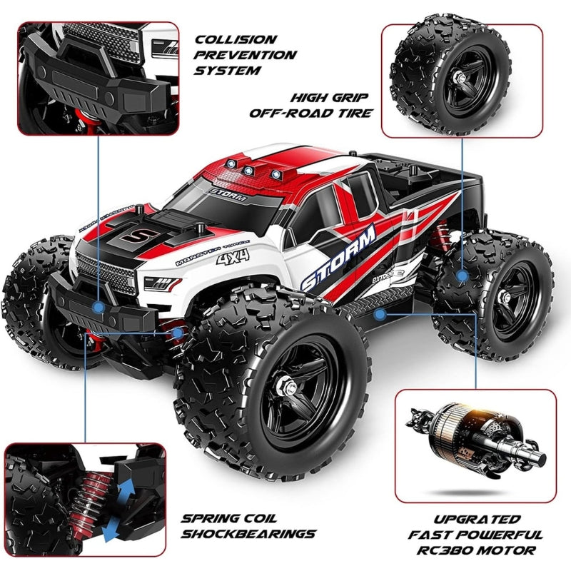 Four-Wheel Drive Truck With Gun Shaped Remote Control