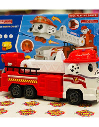 3 In 1 Paw Patrol Fire Truck- Shooter With Water Spray
