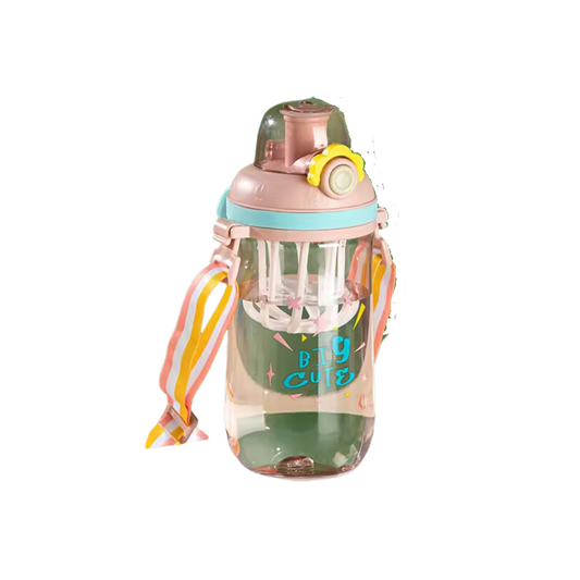 Big Cute Transparent Water Bottle For Kids