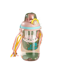 Big Cute Transparent Water Bottle For Kids
