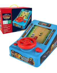 Car Racing Game With Wheel & Sound Toy For Kids
