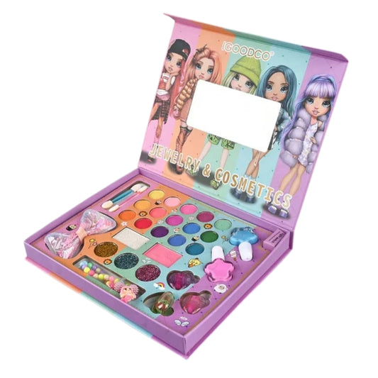 Igoodco 29 In 1 Jewelry & Cosmetics Set For Kids